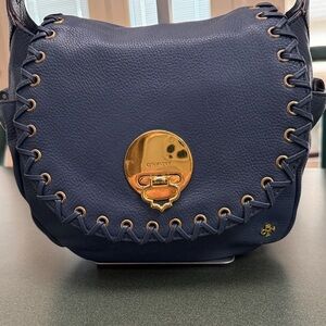 orYANY Shoulder Bag With Soft Pebbled Leather Featuring Gold-Tone Hardware.